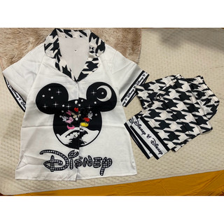 Bộ pijama quần dài tay ngắn
