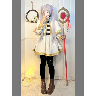 (Sẵn) Trang phục cosplay nhân vật Frieren-pháp sư tiễn táng ( kèm feedback)