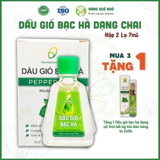 Dầu Gió Bạc Hà Thơm Dịu Thông Mũi Giảm Say Xe The Moshav Farm