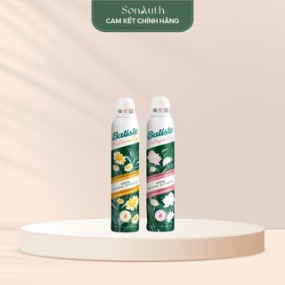Dầu gội khô Batiste Naturally Dry Shampoo 200ml