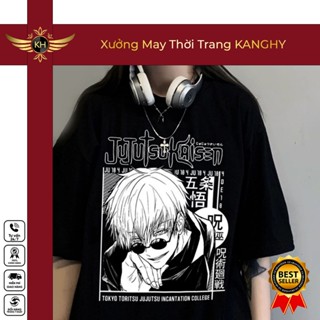 BST Áo Thun In Hình anime Jujutsu Kaisen - Gojo Satoru FORM UNISEX | KANGHY FASHION