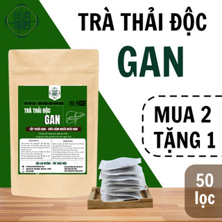 Trà thải độc gan Bội Lan Đường ,giảm tình trạng gan nhiễm mỡ, xơ gan cổ chướng, nóng gan,suy gan, mụn nhọt bịch 50 góii