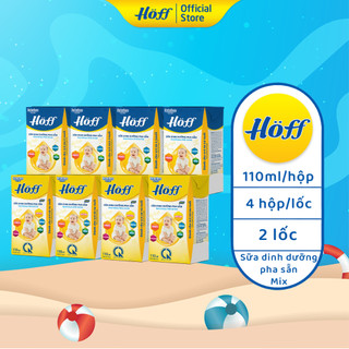Combo 2 Sữa dinh dưỡng công thức pha sẵn hỗ trợ nâng cao sức đề kháng cải thiện chiều cao 2 lốc (8 hộp x 110ml)