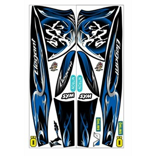 Tem rời dán xe elegant xi nhan trên