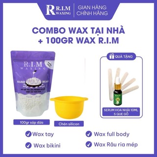 Combo Wax Tại Nhà ( Sáp + Chén + Mỡ Trăn)