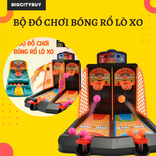 Bộ đồ chơi bóng rổ lò xo 2 người cho bé, Đồ chơi bóng BigCityBuy