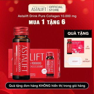 Nước Uống Collagen ASTALIFT Nhật Bản Drink Pure 10.000MG Collagen Tinh Khiết Ngăn Ngừa Lão Hoá,Nuôi Da Căng Bóng lọ 30ml