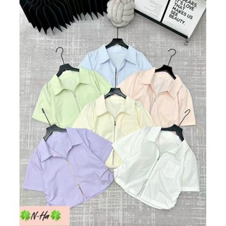Áo sơ mi phom lững qc