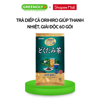 Trà Diếp Cá Orihiro Thanh Nhiệt Thải Độc 60 Gói