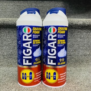 Bọt cạo râu Figaro Mentolo 400ml/ 100ml (Ý)