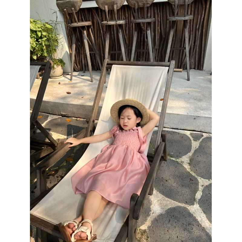 Merly dress Váy bé gái thiết kế P'ti chou 9kg đến 23kg