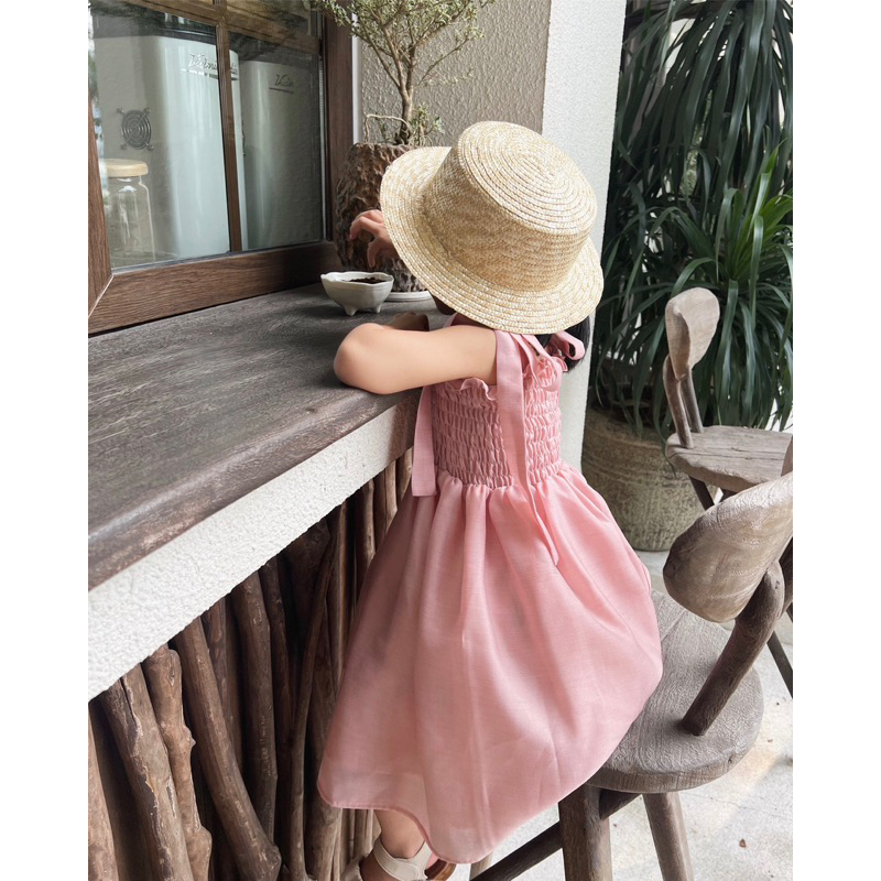 Merly dress Váy bé gái thiết kế P'ti chou 9kg đến 23kg