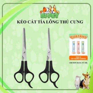 Kéo cắt tỉa lông cho chó mèo, dụng cụ tỉa lông thú cưng tiện lợi- BI PET