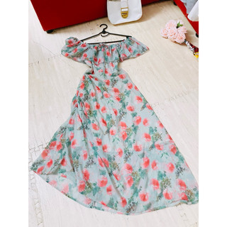 đầm hoa shop size s m