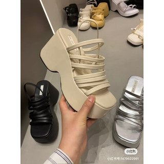 Sandal nữ nhiều quai đế 7cm mẫu mới HIGH