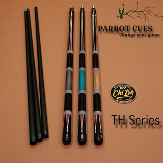 Parrot cues- th series ,gậy bi a lỗ ngọn carbon ,gậy carbon,hssv,newbie