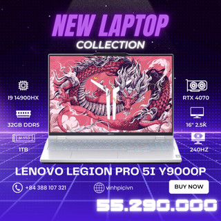 Laptop lenovo legion pro 5 y9000p 2024