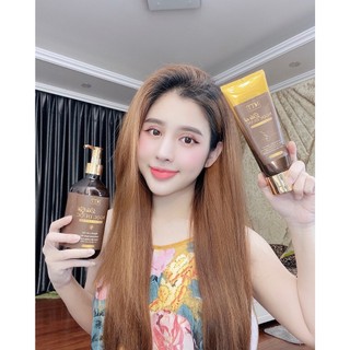 Combo dầu gội + xã NTT (tặng lược chải tóc rối)