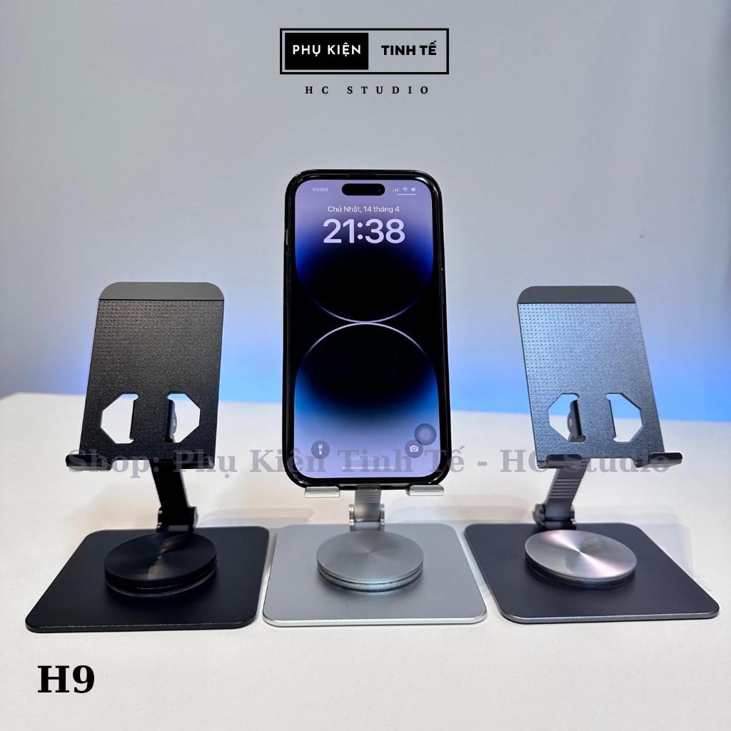 Giá đỡ điện thoại chân đế điện thoại, ipad xoay 360 độ chất liệu nhôm nguyên khối gấp gọn Phụ Kiện Tinh Tế | BigBuy360 - bigbuy360.vn