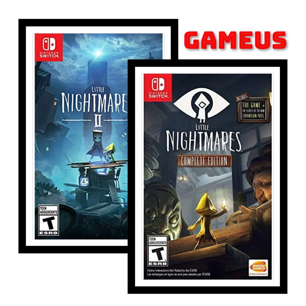 Băng Game Nintendo Switch Little Nightmares  Hệ US