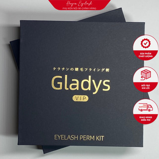 Set uốn mi colagen Vip nhật bản, bộ uốn mi Gladys chính hãng