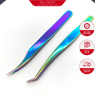 Nhíp nối mi classic nhíp tách cá heo 7 màu