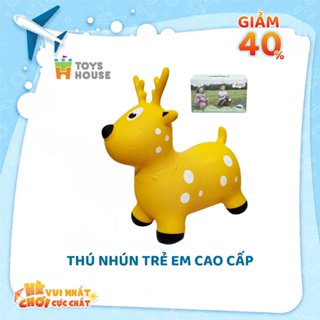 Thú Nhún Trẻ Em Cao Cấp Toyshouse (có kèm bơm và hộp)
