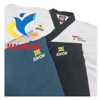 VÕ PHỤC QUYỀN TAEKWONDO ( vải sọc )