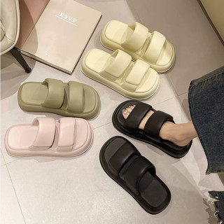 Dép Sandal Quai Hai Đế Dày Tăng Chiều Cao Khử Mùi Chống Trượt Thời Trang Mùa Hè Dành Cho Bạn Nữ