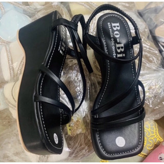 Sandal đế xuồng dây mảnh 7cm
