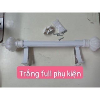 Thanh treo rèm hàng đặt 3 thanh