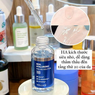 Serum peel HA peeling căng bóng Wellage