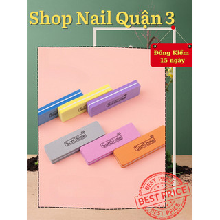 Phào vuông sunshine 100/180 - phào 2 mặt chà móng - buffer chà móng nhám mịn - tạo nhám cho móng