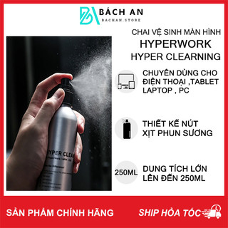 Bộ vệ sinh màn hình Hyper Cleaning HyperWork C02 - LapTop, Điện Thoại, Màn Hình