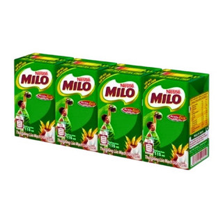 Lốc 4 hộp sữa milo 110ml