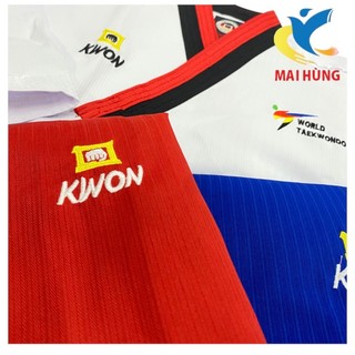 VÕ PHỤC QUYỀN TAEKWONDO ( vải sọc )
