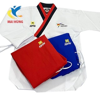 VÕ PHỤC QUYỀN TAEKWONDO ( vải sọc )