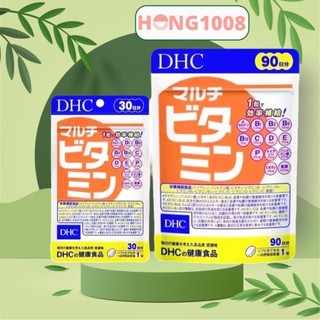 Viên uống Vitamin Tổng Hợp DHC MULTI VITAMINS 15 30 90 ngày dùng shop Hong1008