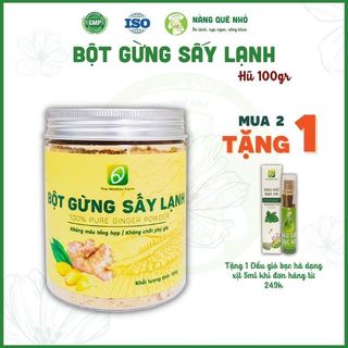 Bột Gừng Hữu Cơ Nguyên Chất The Moshav Farm Sấy Lạnh Công Nghệ Châu Âu Không Chất Bảo Quản Giảm Cân