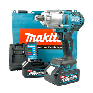 Máy siết bulong Makita lực siết 880Nm, máy bắn bulong động cơ không chổi than
