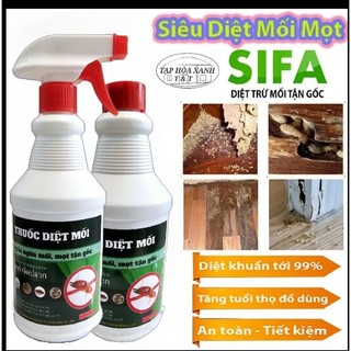 Diệt mối mọt tận gốc sifa 500ml mẫu mới nguồn gốc thảo mộc, diệt chống mối mọt gỗ, tủ bếp, sàn gỗ đồ gia dụng