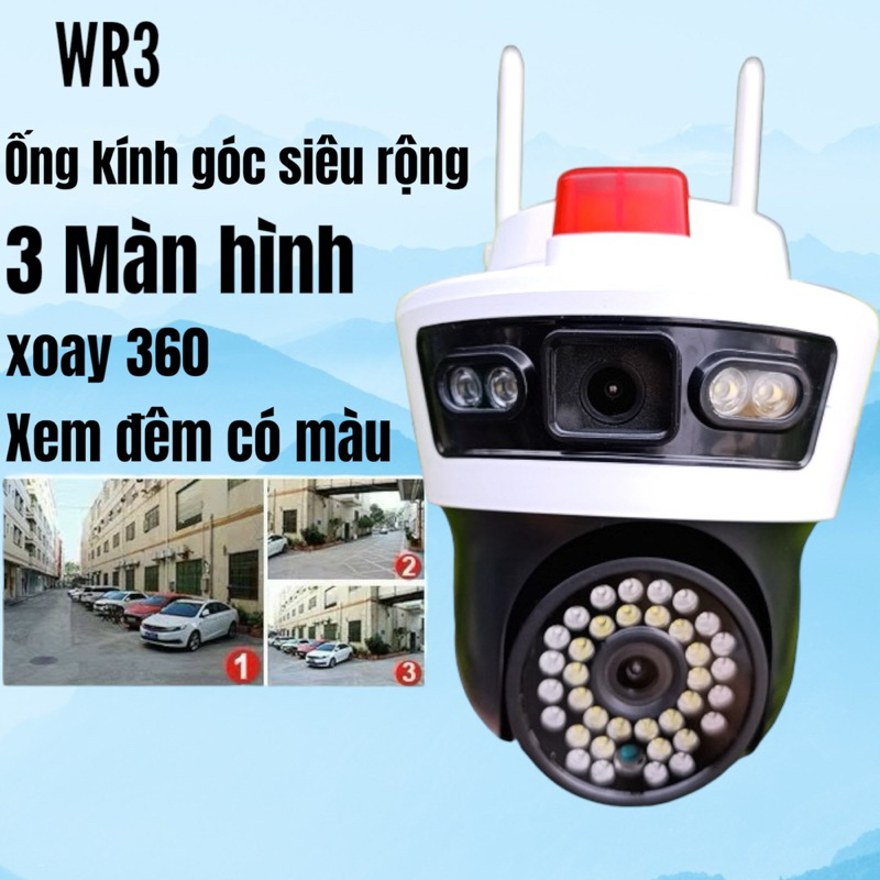 Camera IP YooSee lắp NGOÀI TRỜI - Ultra HD Siêu nét 8.0Mpx - 3 màn hình