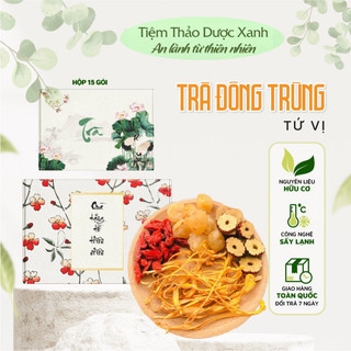 Trà đông trùng tứ vị hộp 15 gói