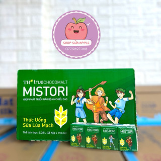 Thùng 48 Hộp sữa lúa mạch Th true Chocomalt mistori 110ml