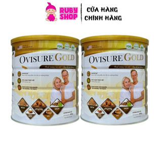 Combo 2 lon sữa hạt xương khớp Ovisure Gold   lượng 650g- Hỗ trợ bổ sung canxi, giảm đau nhức xương khớp