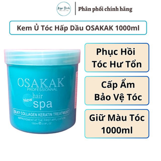 Hấp dầu phục hồi tóc osakak siêu mượt, siêu thơm 1000ml