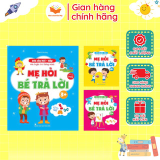 Sách - 101 Câu Hỏi Đáp Rèn Trí Thông Minh - Mẹ Hỏi Bé Trả Lời Cho Bé 3-6 Tuổi