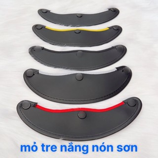 Lưỡi Trai Gắn Nón, Mỏ Nón Gắn Mũ Bảo Hiểm 1/2 Nhiều Màu Lựa Chọn Cao Cấp