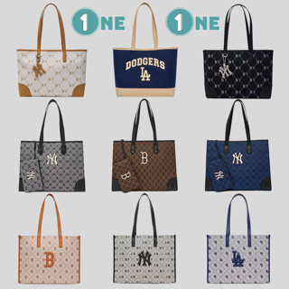 ( Hàng Loại 1 ) Túi Tote MLB NY Túi Xách Monogram Dia Jacquard Tote Bag Full Tag Mac
