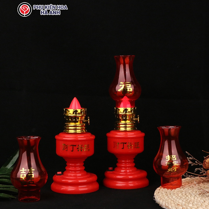 Đèn Thờ Dùng Pin bộ Đèn Thờ Để Bàn
